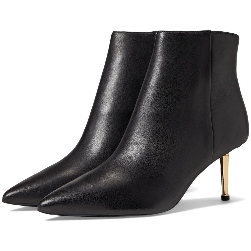NWOB Nine West Ritaa Leather Pointed Toe Booties